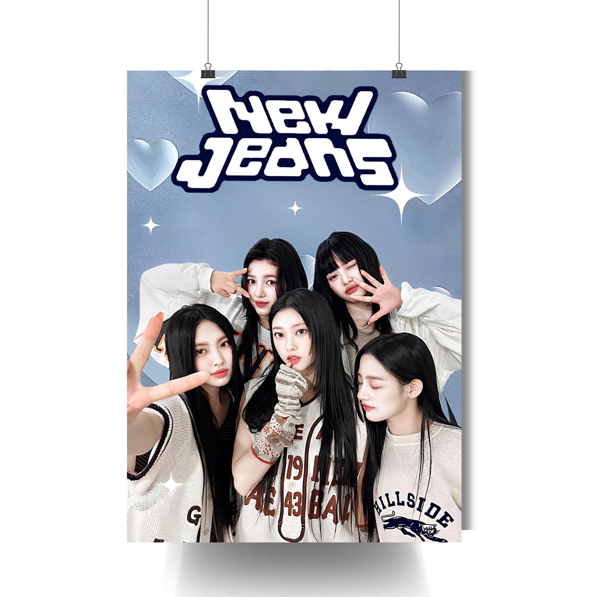 NewJeans Posters with Stickers | K-pop South Korean Girl Group